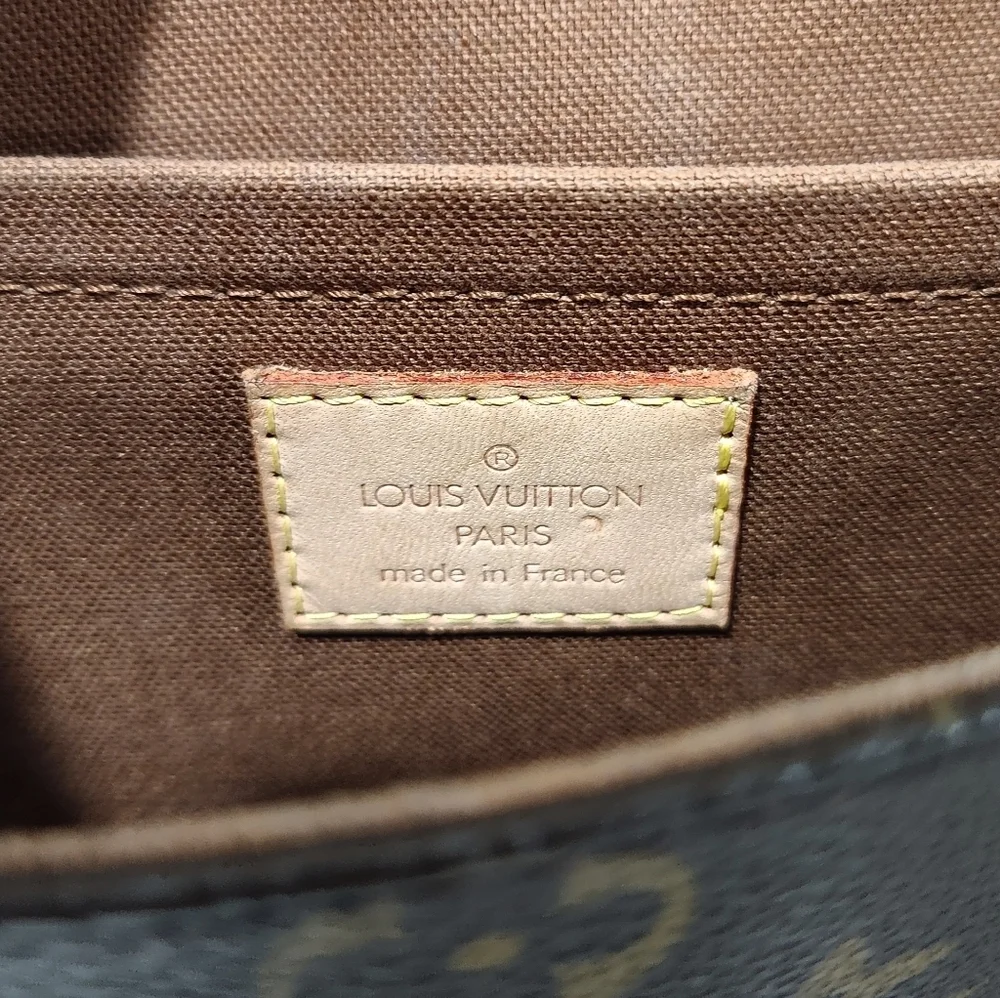 Louis Vuitton 2005 Vintage Brown Monogram Marelle Sac A Dos 3 Way Bag Purse